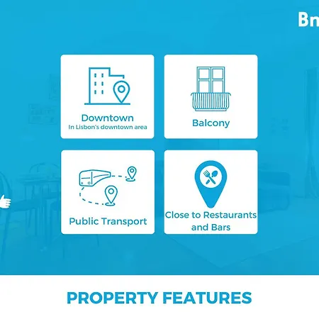 Apartament Chiado Balcony Lizbona